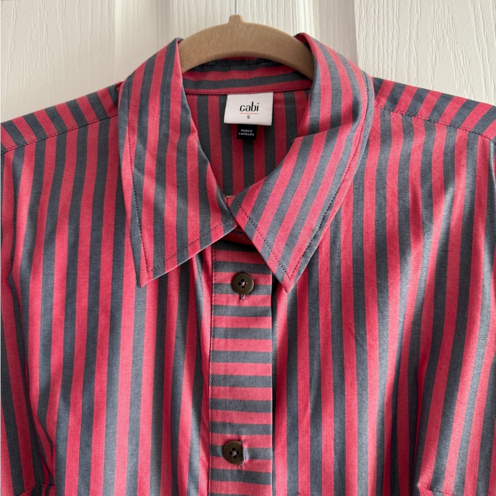 cabi Regatta Shacket NWOT - Picture 4 of 10